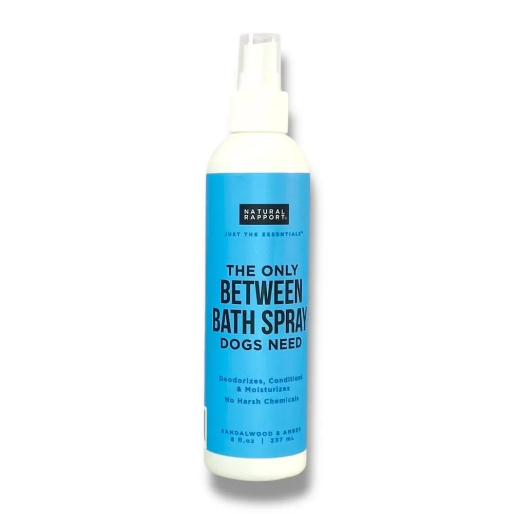Natural Rapport The Only Between Bath Sandalwood & Amber Dogs Need (8 fl.oz)